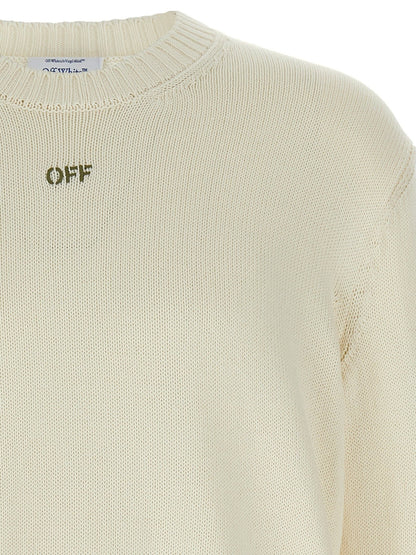 Off-White Beige Cotton Cardigan - HBPS Beauty & Fashion