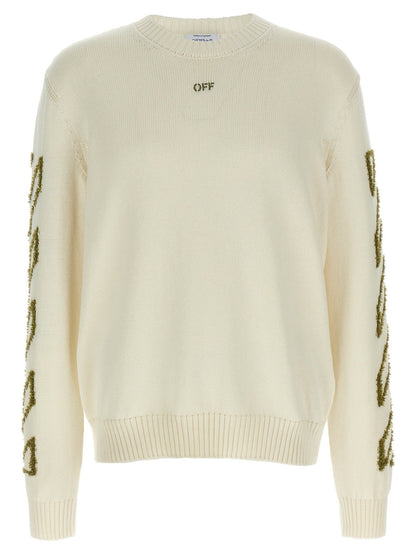 Off-White Beige Cotton Cardigan - HBPS Beauty & Fashion