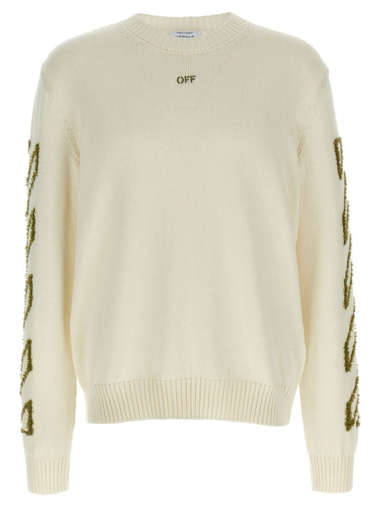 Off-White Beige Cotton Cardigan - HBPS Beauty & Fashion