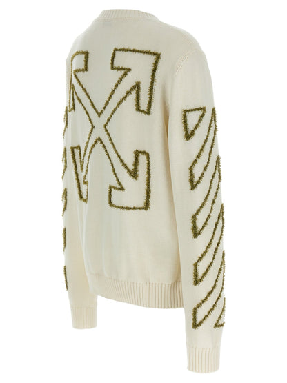 Off-White Beige Cotton Cardigan - HBPS Beauty & Fashion