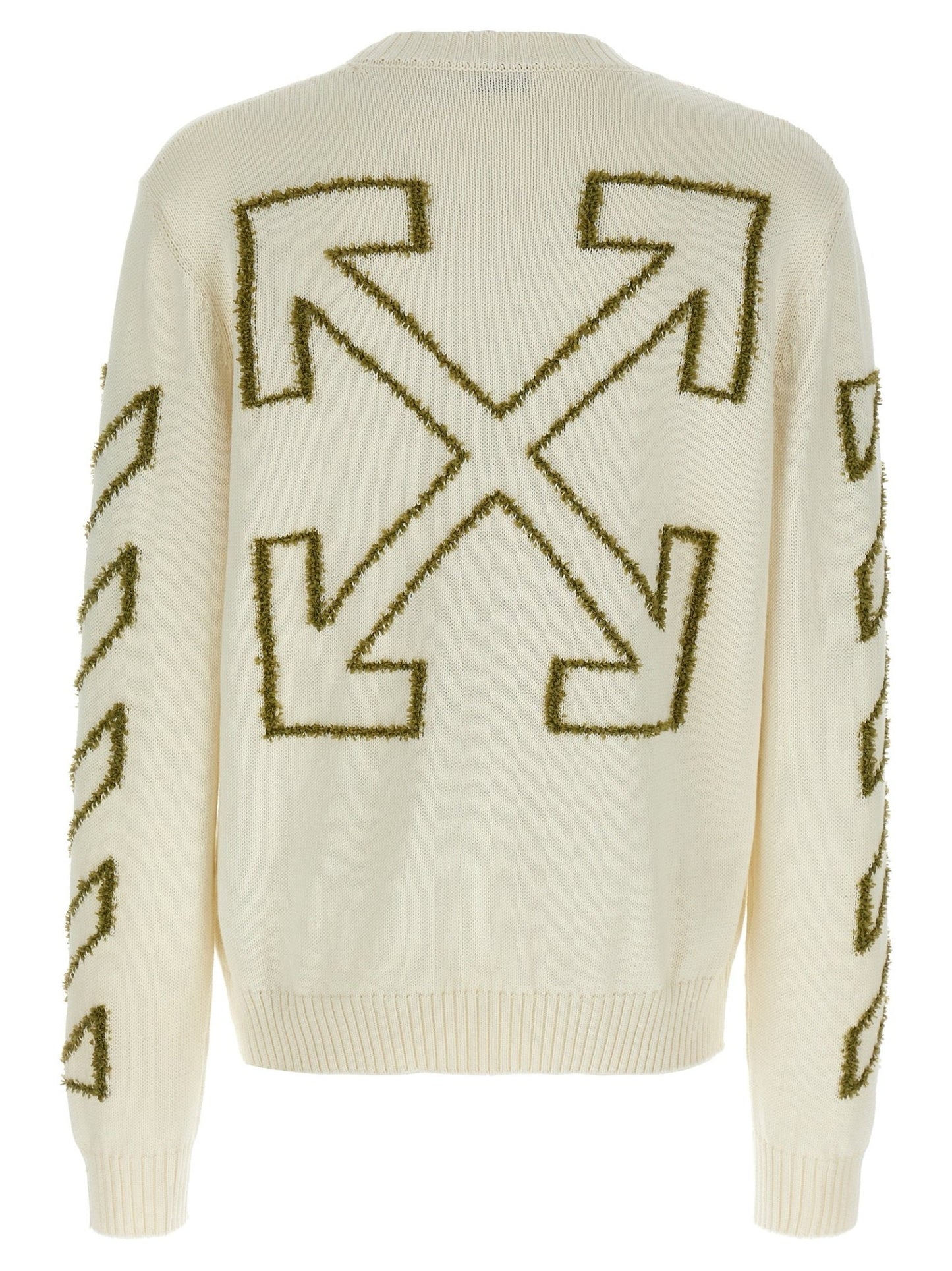 Off-White Beige Cotton Cardigan - HBPS Beauty & Fashion