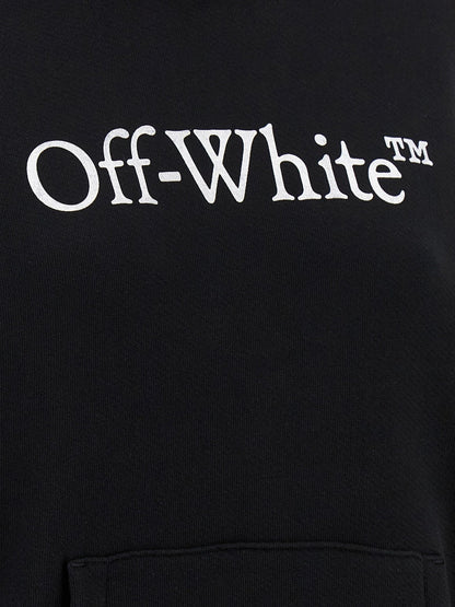 Off-White Bicolor Cotton Hoodie - HBPS Beauty & Fashion