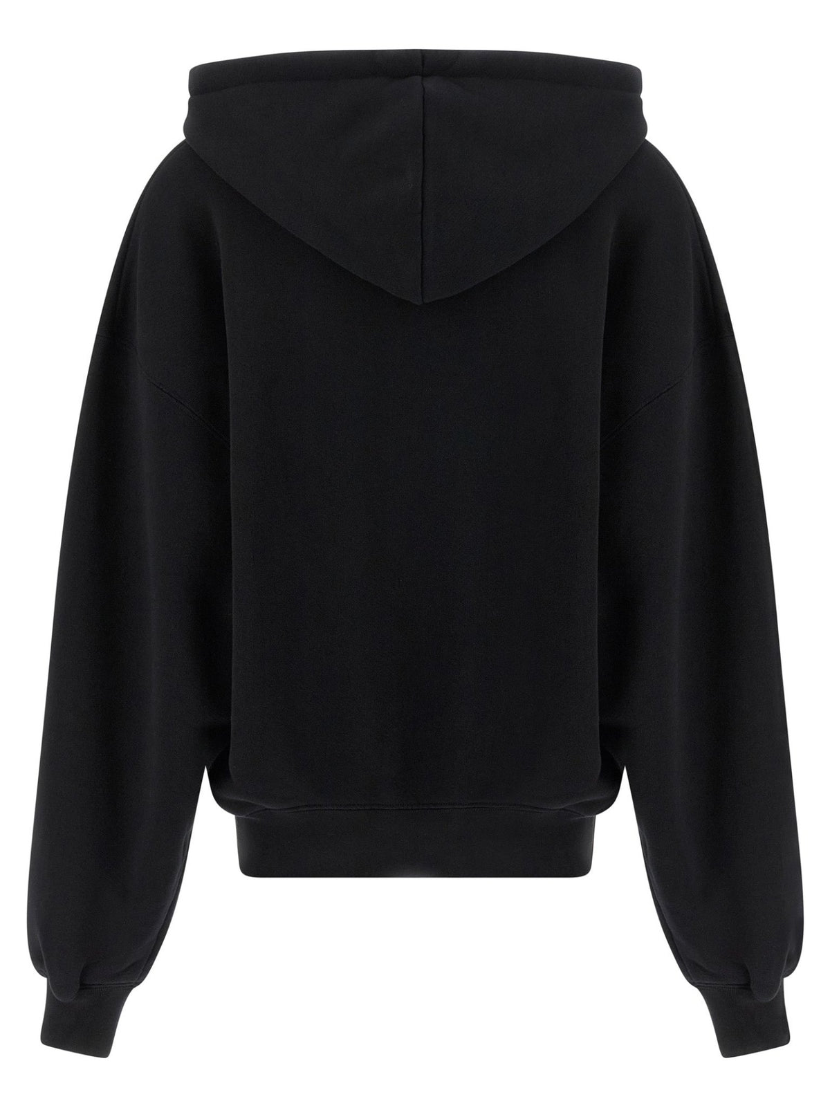 Off-White Bicolor Cotton Hoodie - HBPS Beauty & Fashion