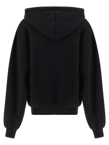 Off-White Bicolor Cotton Hoodie - HBPS Beauty & Fashion