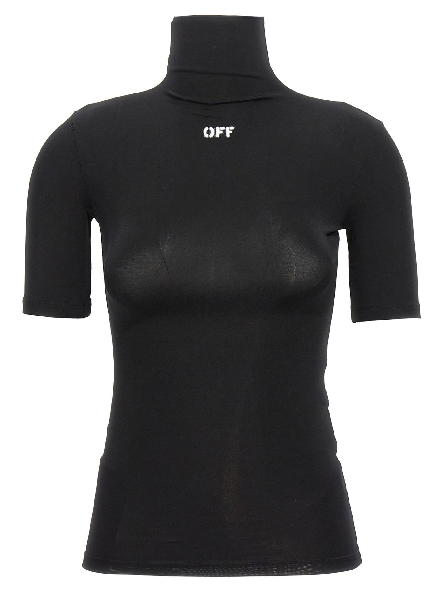 Off-White Black Acetate T-Shirt - HBPS Beauty & Fashion