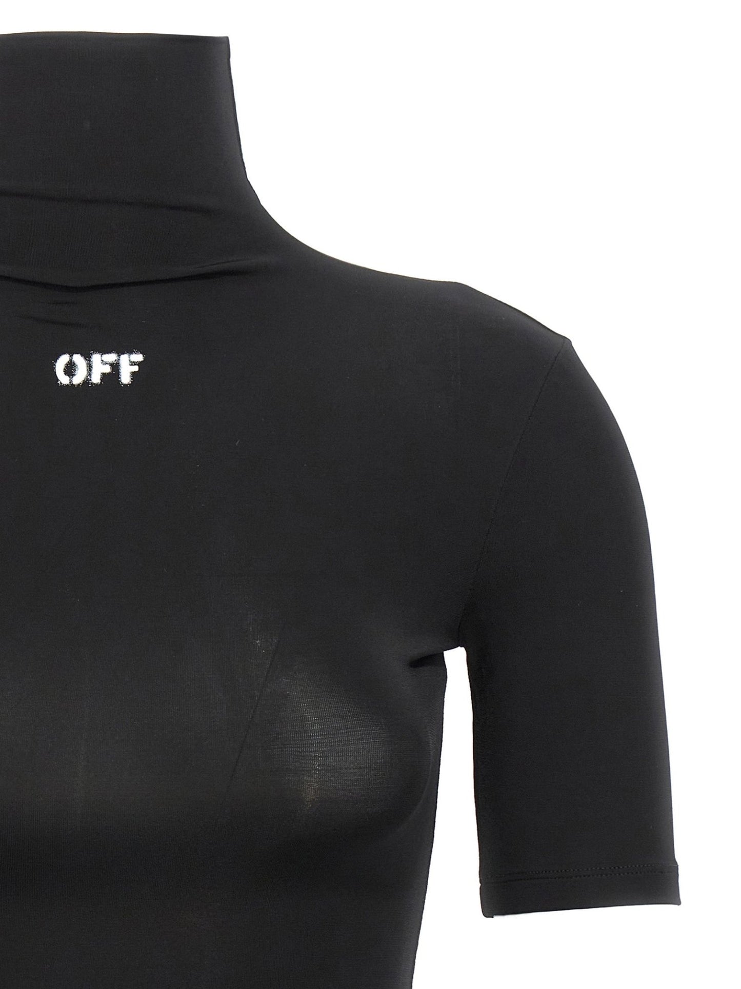 Off-White Black Acetate T-Shirt - HBPS Beauty & Fashion