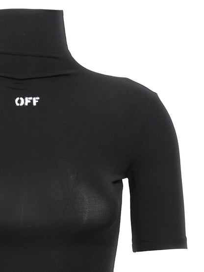 Off-White Black Acetate T-Shirt - HBPS Beauty & Fashion