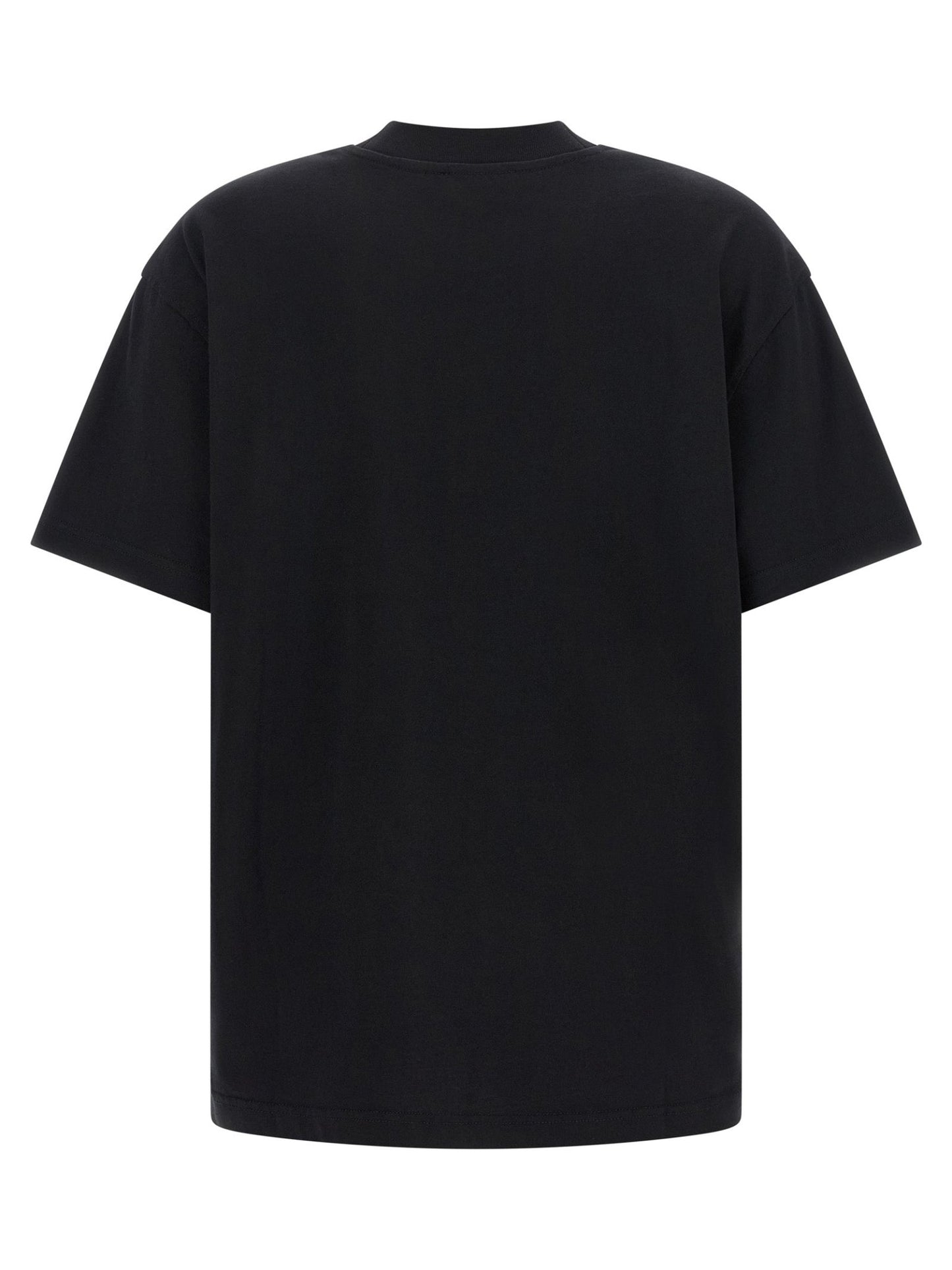 Off-White Black Cotton T-Shirt - HBPS Beauty & Fashion