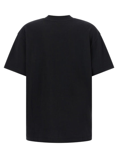 Off-White Black Cotton T-Shirt - HBPS Beauty & Fashion