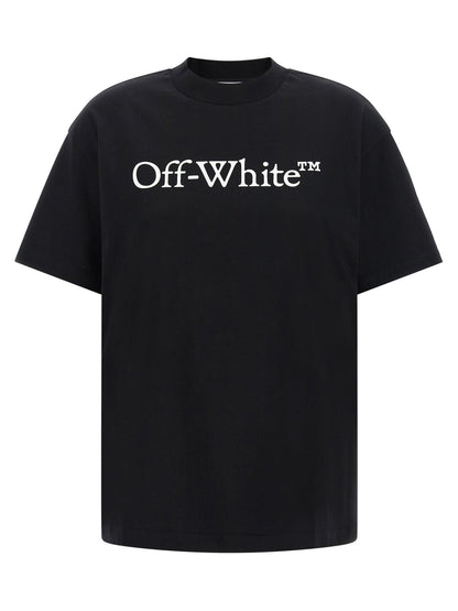 Off-White Black Cotton T-Shirt - HBPS Beauty & Fashion