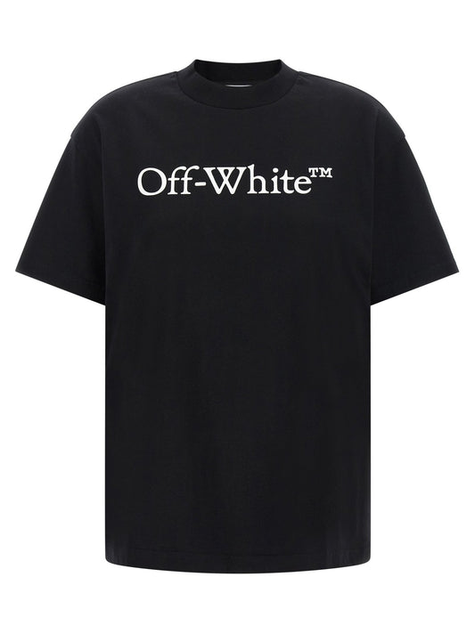 Off-White Black Cotton T-Shirt - HBPS Beauty & Fashion