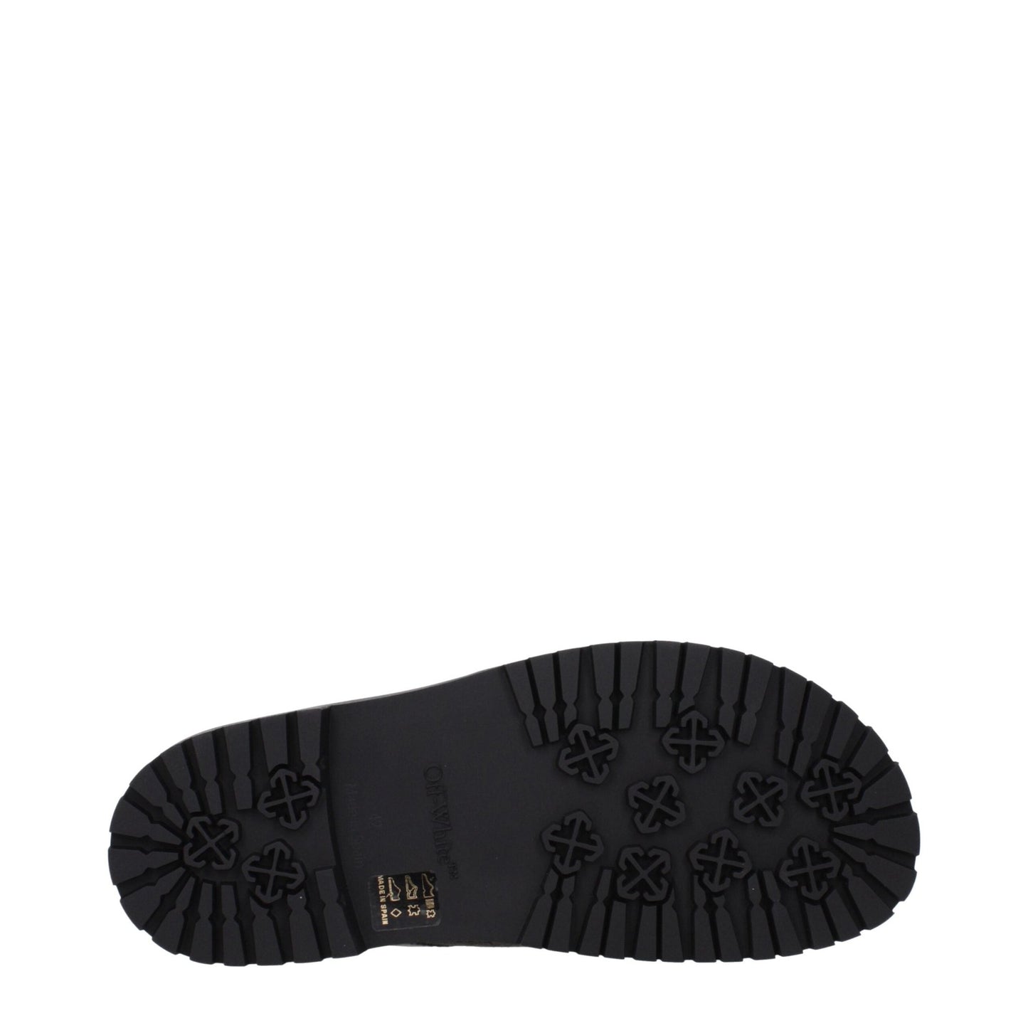 Off-White Green Fabric Flat Sandals - HBPS Beauty & Fashion