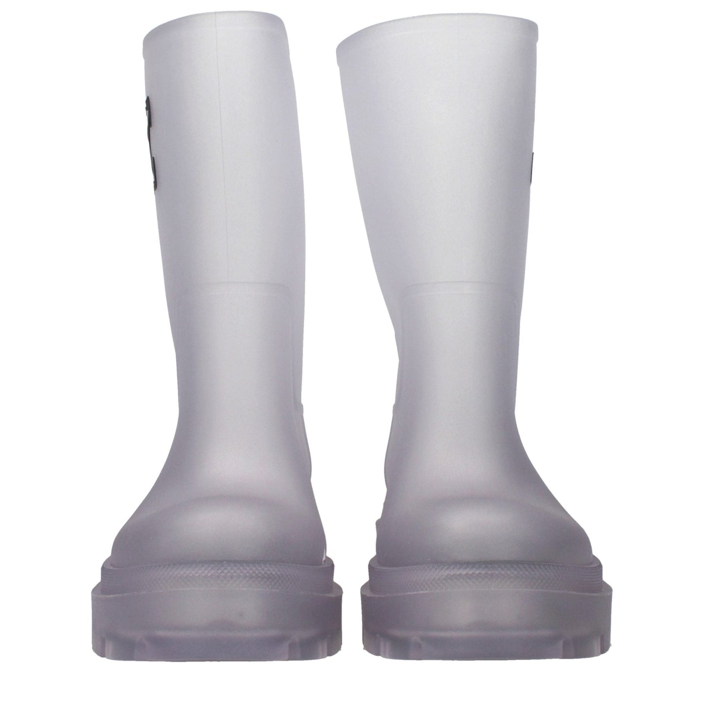 Off-White Transparent Pvc Ankle Boots - HBPS Beauty & Fashion