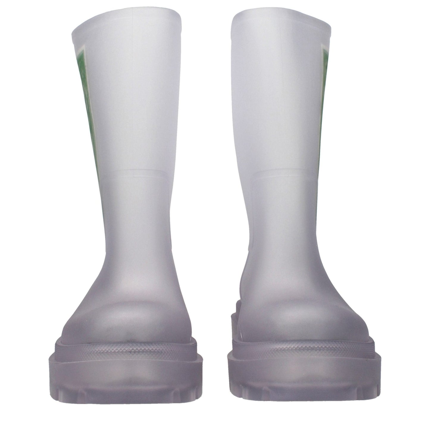 Off-White Transparent Pvc Ankle Boots - HBPS Beauty & Fashion