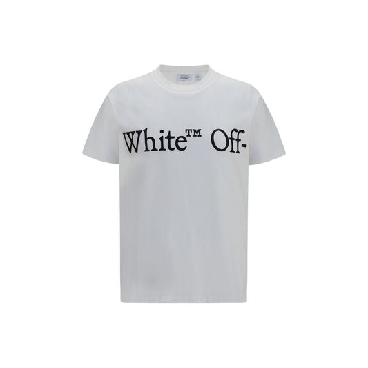 Off-White White Cotton T-Shirt - HBPS Beauty & Fashion