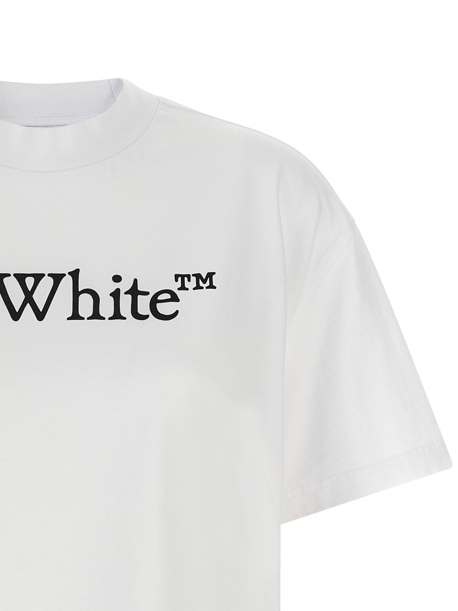 Off-White White Cotton T-Shirt - HBPS Beauty & Fashion