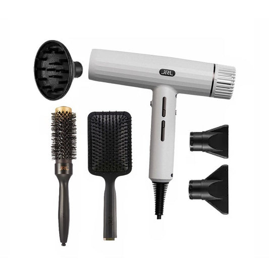 Pack Sèche Cheveux JRL Forte Pro Brushless avec 2 Brosses