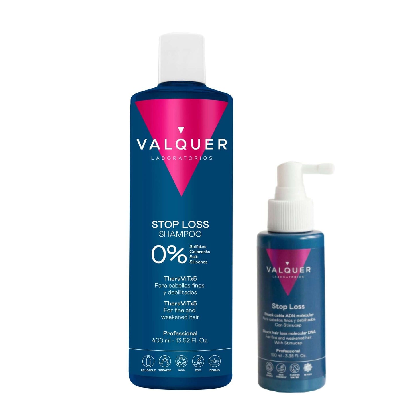 Pack anticaida Champú + shock ADN molecular - 500 ml