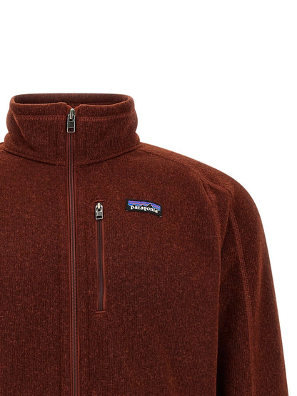 PATAGONIA Red Polyester Full-Length Jacket - HBPS Beauty & Fashion