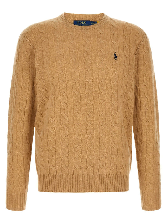 Polo Ralph Lauren Beige Wool Cardigan - HBPS Beauty & Fashion