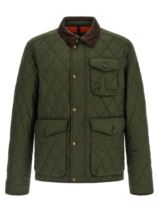 Polo Ralph Lauren Bicolor Polyester Full-Length Jacket - HBPS Beauty & Fashion