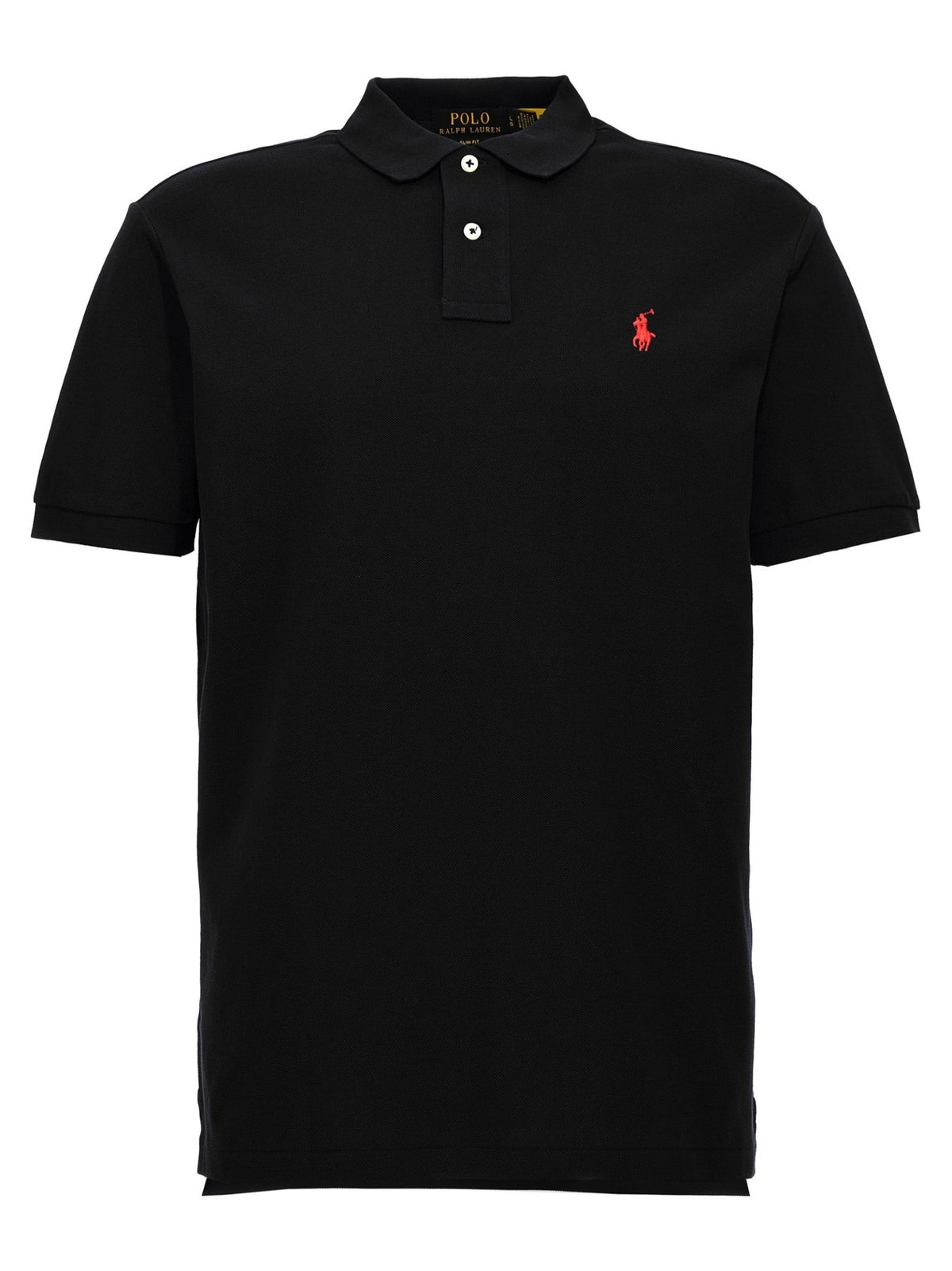 Polo Ralph Lauren Black Cotton Polo Shirt - HBPS Beauty & Fashion