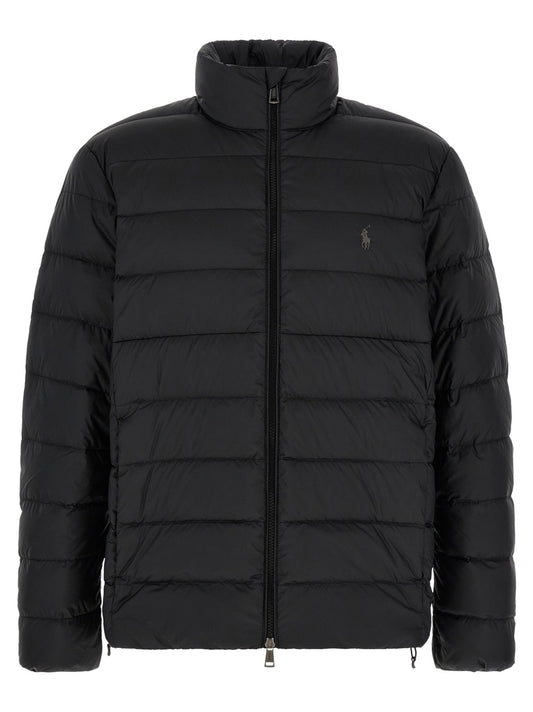 Polo Ralph Lauren Black Polyester Full-Length Jacket - HBPS Beauty & Fashion