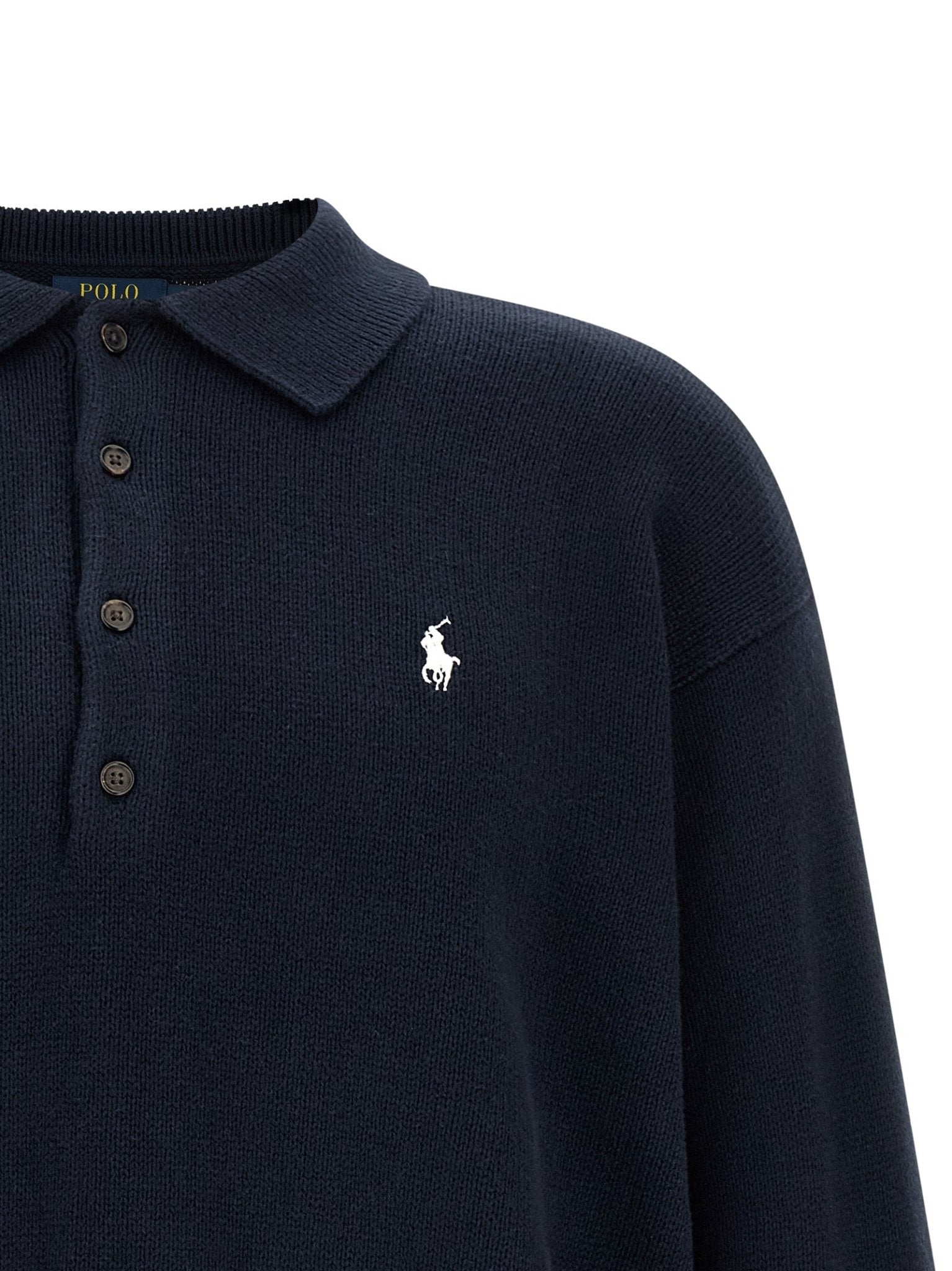 Polo Ralph Lauren Blue Cotton Cardigan - HBPS Beauty & Fashion