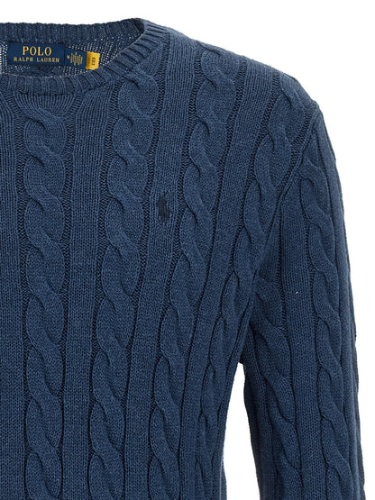 Polo Ralph Lauren Blue Cotton Cardigan - HBPS Beauty & Fashion