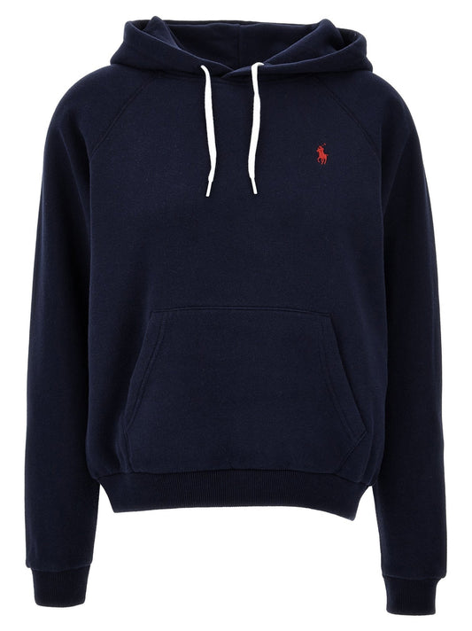 Polo Ralph Lauren Blue Cotton Hoodie - HBPS Beauty & Fashion