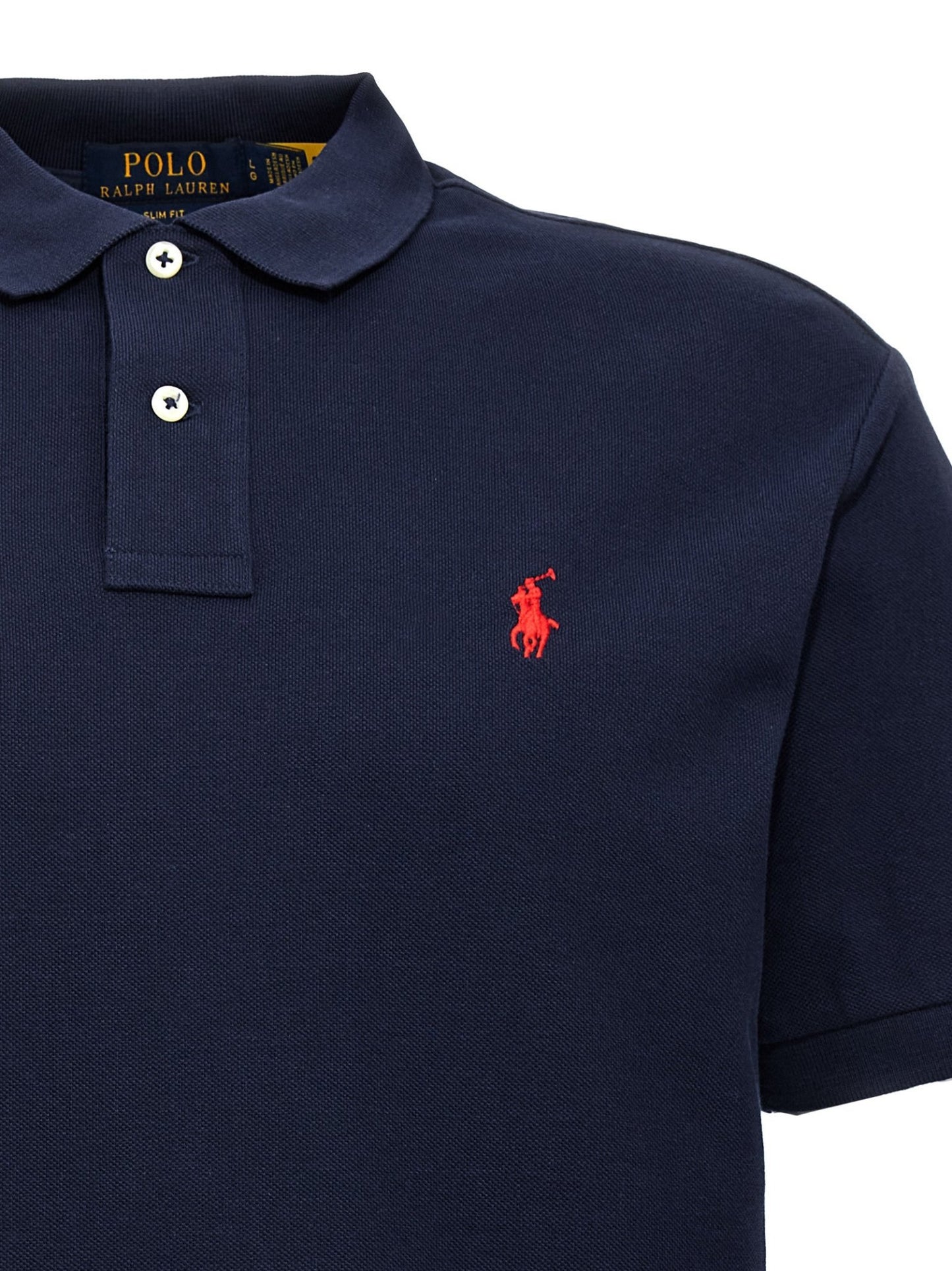 Polo Ralph Lauren Blue Cotton Polo Shirt - HBPS Beauty & Fashion