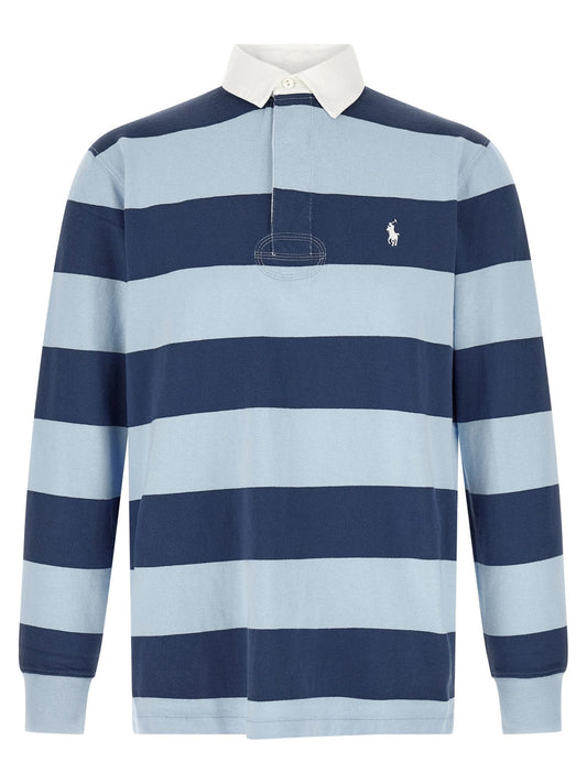 Polo Ralph Lauren Blue Cotton Polo Shirt - HBPS Beauty & Fashion