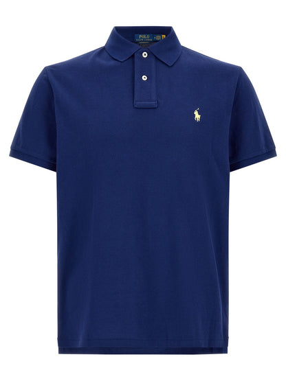Polo Ralph Lauren Blue Cotton Polo Shirt - HBPS Beauty & Fashion