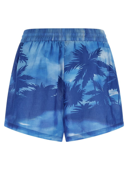 Polo Ralph Lauren Blue Cotton Shorts - HBPS Beauty & Fashion