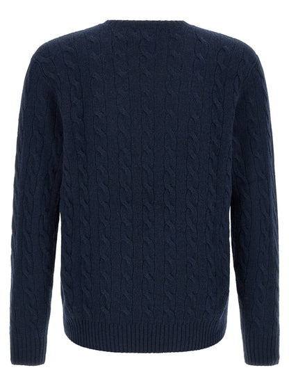 Polo Ralph Lauren Blue Wool Cardigan - HBPS Beauty & Fashion