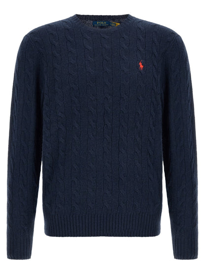 Polo Ralph Lauren Blue Wool Cardigan - HBPS Beauty & Fashion