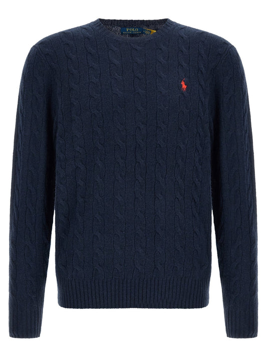 Polo Ralph Lauren Blue Wool Cardigan - HBPS Beauty & Fashion