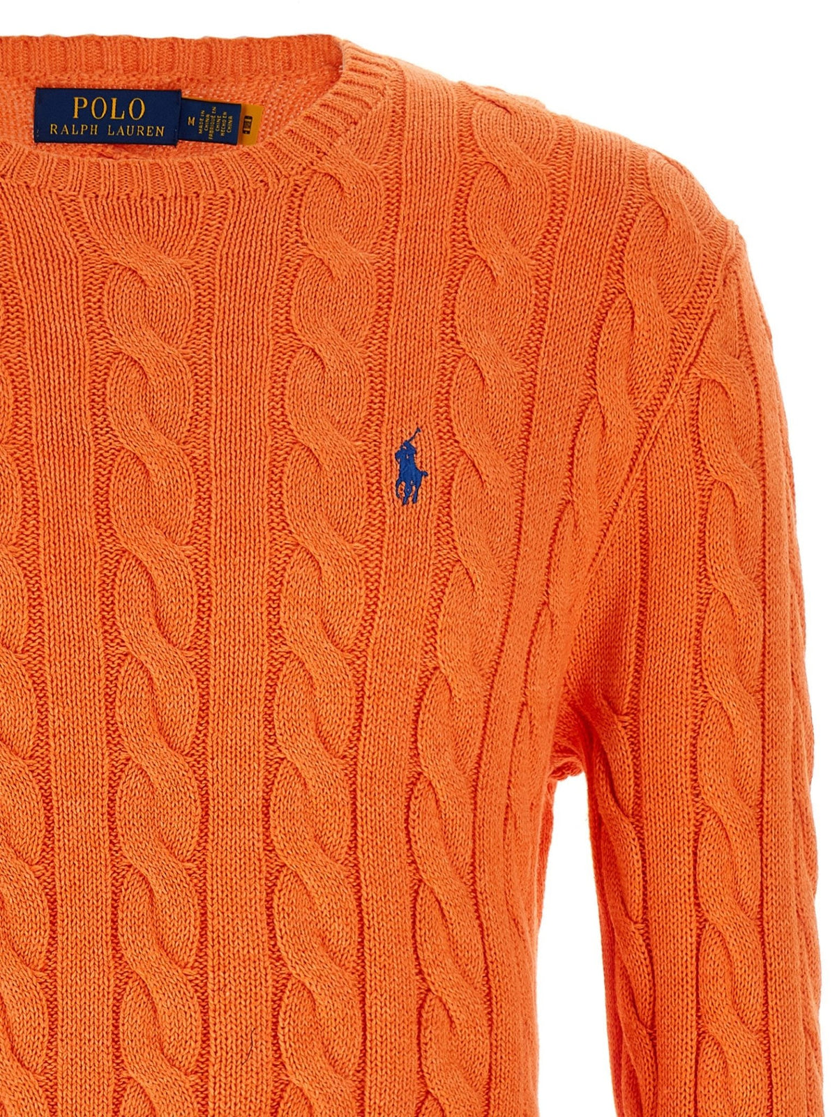Polo Ralph Lauren Orange Cotton Cardigan - HBPS Beauty & Fashion