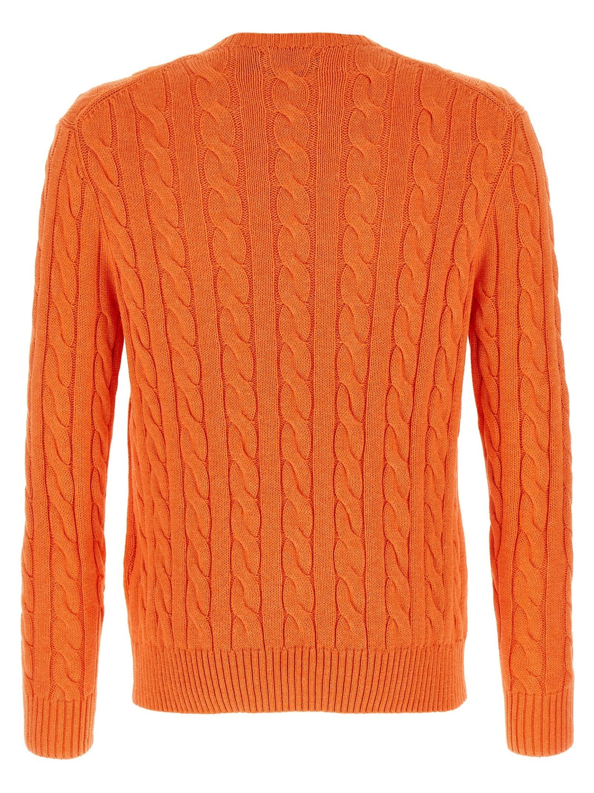 Polo Ralph Lauren Orange Cotton Cardigan - HBPS Beauty & Fashion