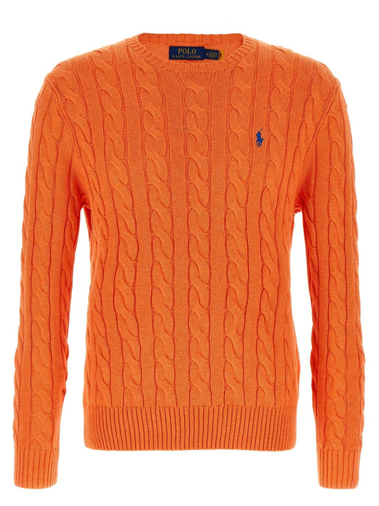 Polo Ralph Lauren Orange Cotton Cardigan - HBPS Beauty & Fashion