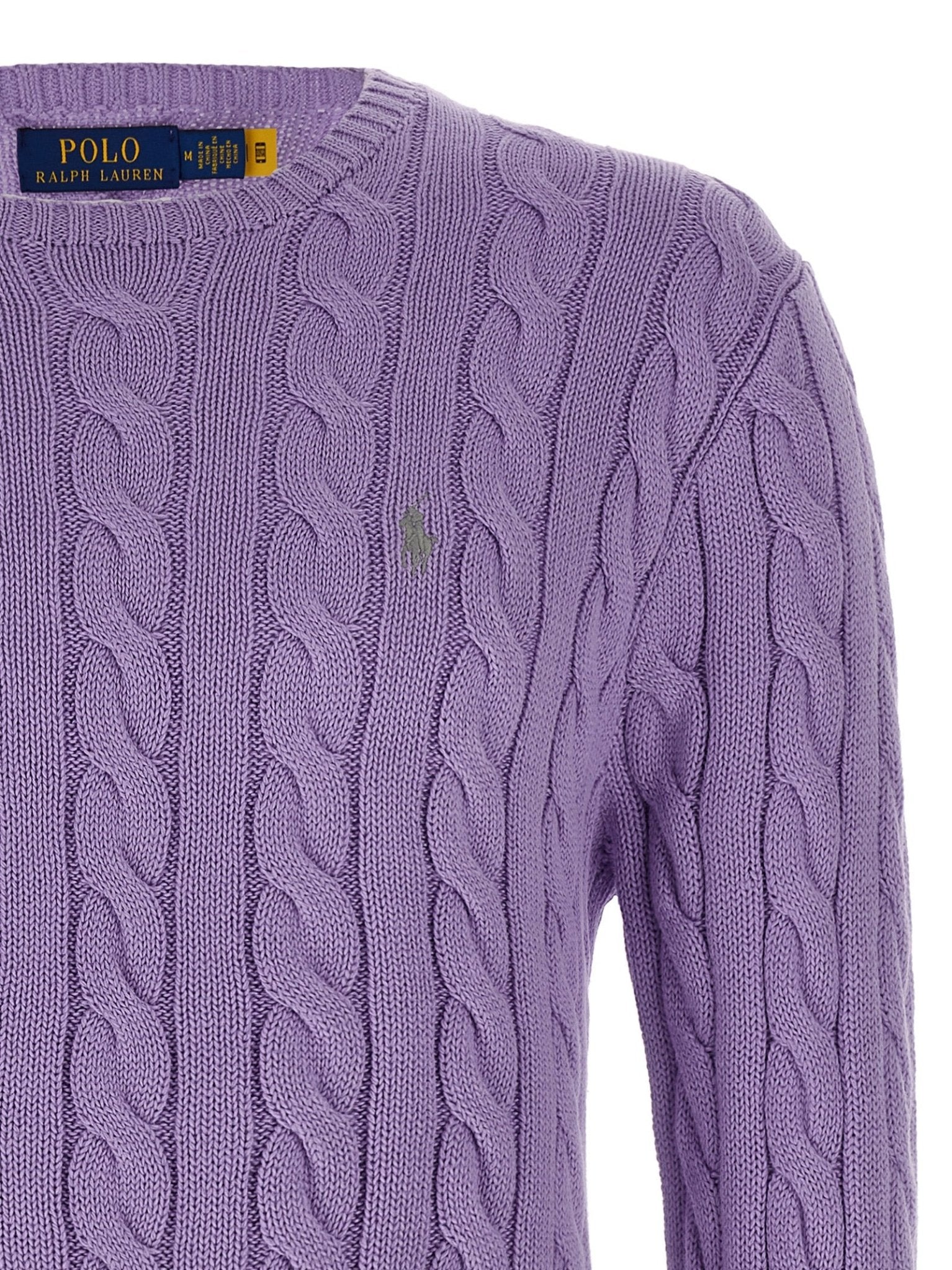 Polo Ralph Lauren Purple Cotton Cardigan - HBPS Beauty & Fashion
