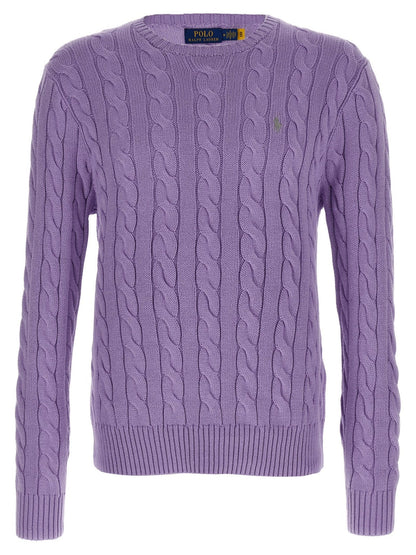 Polo Ralph Lauren Purple Cotton Cardigan - HBPS Beauty & Fashion