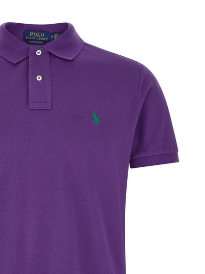 Polo Ralph Lauren Purple Cotton Polo Shirt - HBPS Beauty & Fashion