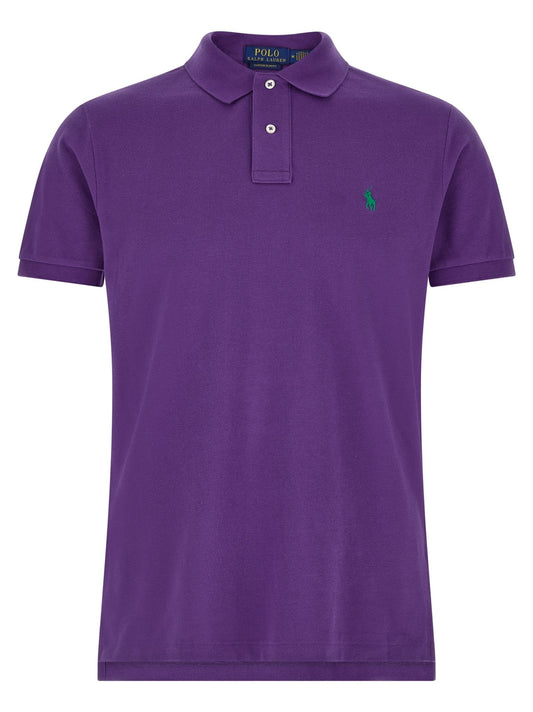 Polo Ralph Lauren Purple Cotton Polo Shirt - HBPS Beauty & Fashion