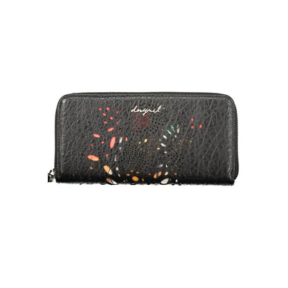 Portefeuille Desigual femme Notus Print Fiona en polyuréthane noir – DE-47474 - HBPS Beauty & Fashion