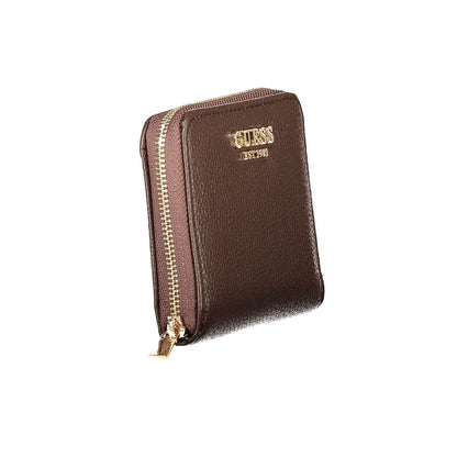 Portefeuille Guess Jeans femme Melody en polyuréthane marron – GU-48480 - HBPS Beauty & Fashion