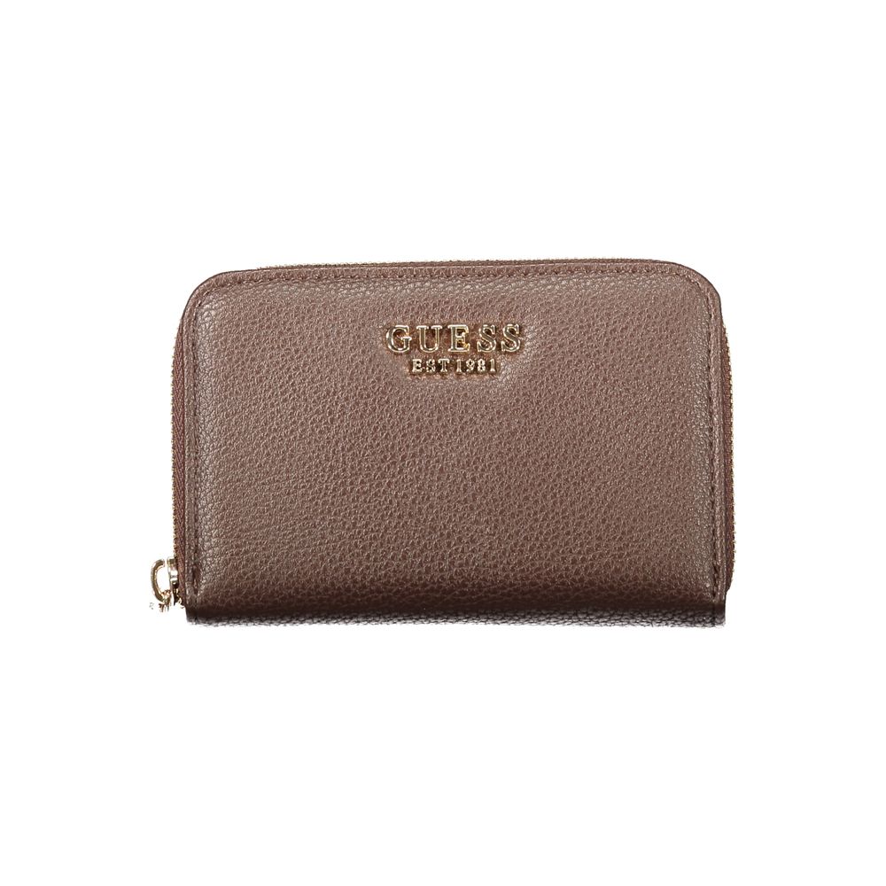 Portefeuille Guess Jeans femme Melody en polyuréthane marron – GU-48484 - HBPS Beauty & Fashion