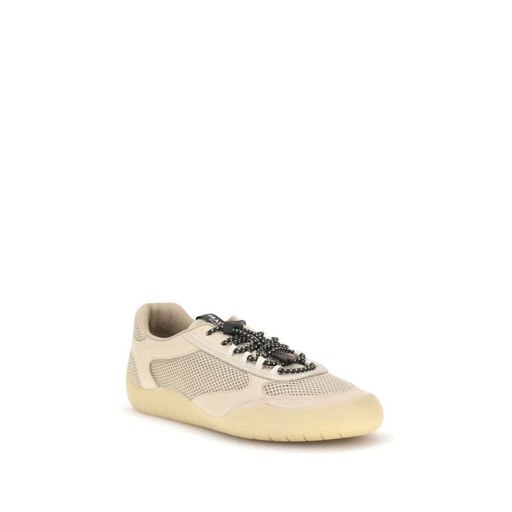 Prada Beige Polyester Athletic Sneakers - HBPS Beauty & Fashion