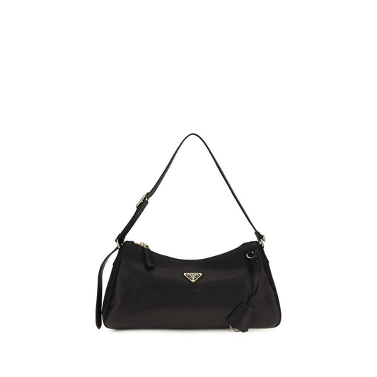 Prada Black Calf Leather Bos Taurus Shoulder Bag - HBPS Beauty & Fashion