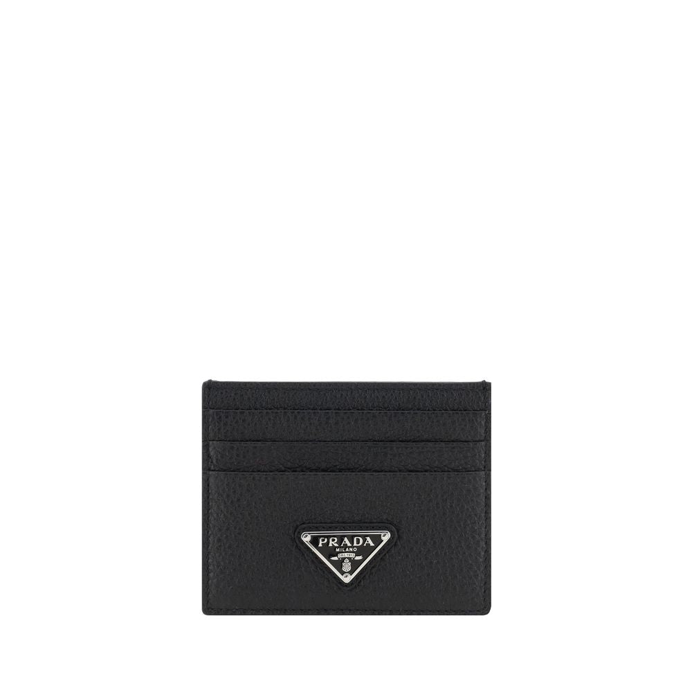 Prada Black Calf Leather Bos Taurus Wallet - HBPS Beauty & Fashion